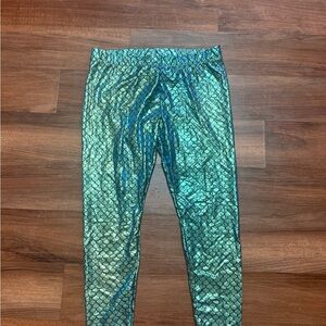 Mermaid Scale men’s Leggings - Green